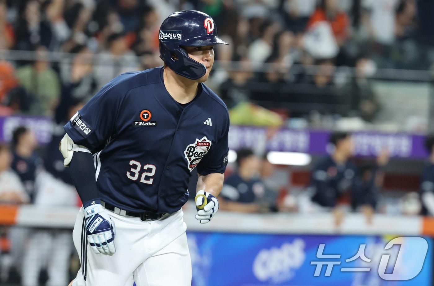 자유계약선수로 시장에 나온 김재환. /뉴스1 DB ⓒ News1 김기태 기자