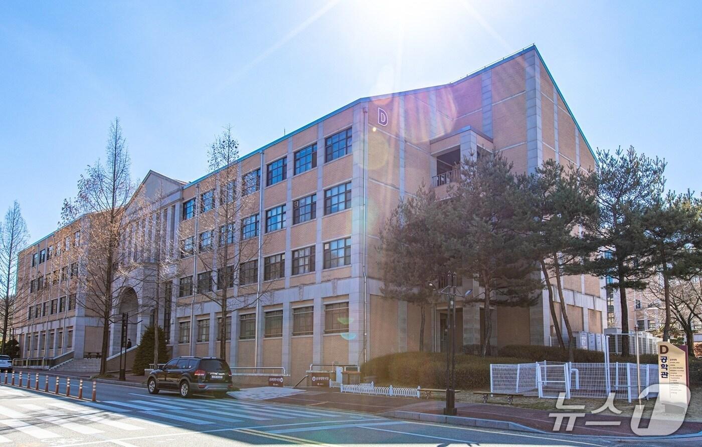 본문 이미지 - 목원대 공학관 전경.(목원대 제공.재판매 및 DB금지)/뉴스1