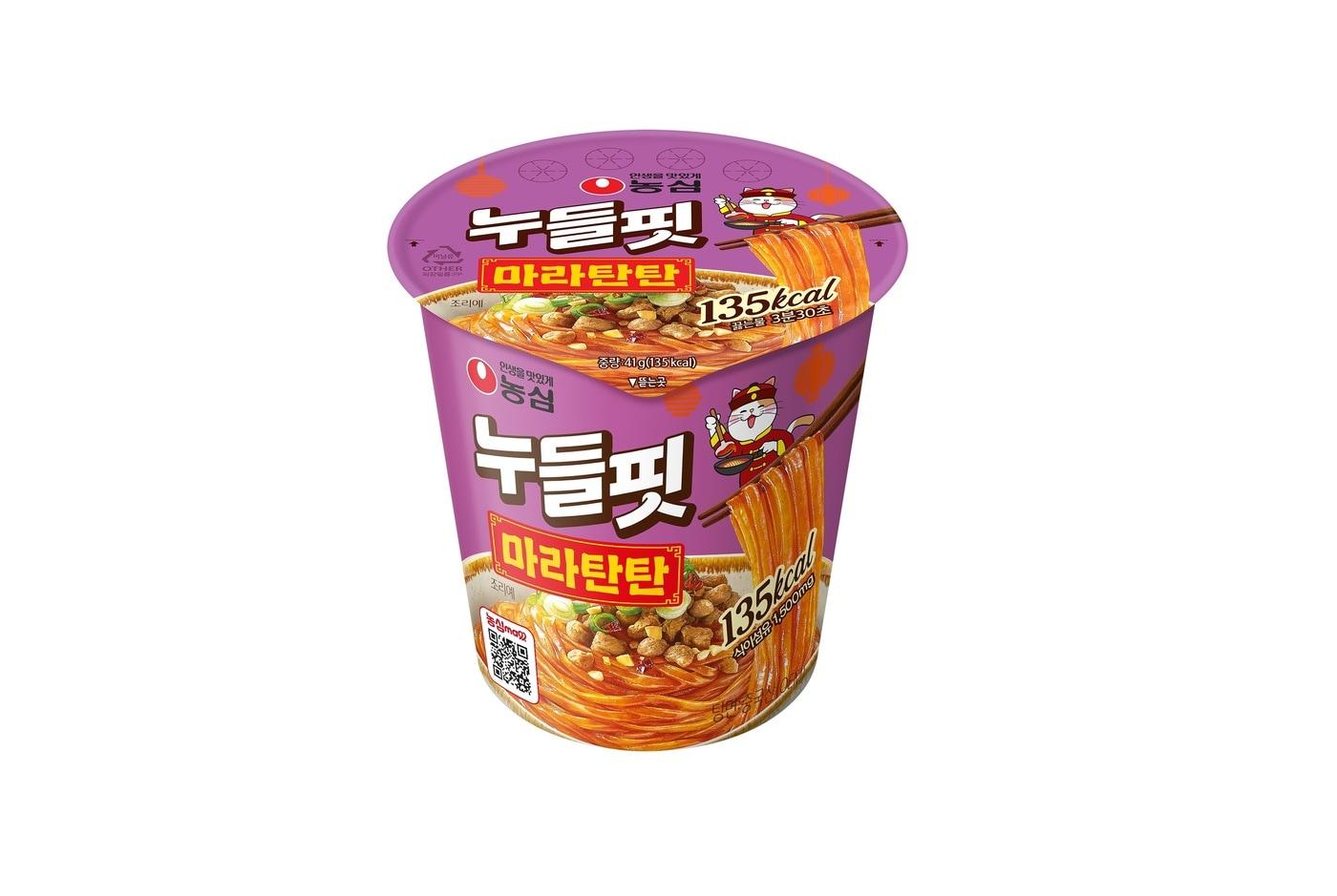 농심 누들핏 마라탄탄 제품 이미지.(농심 제공)