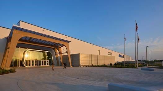 본문 이미지 - 미국 오하이오 얼티엄셀즈1 공장 전경(LG엔솔 제공)