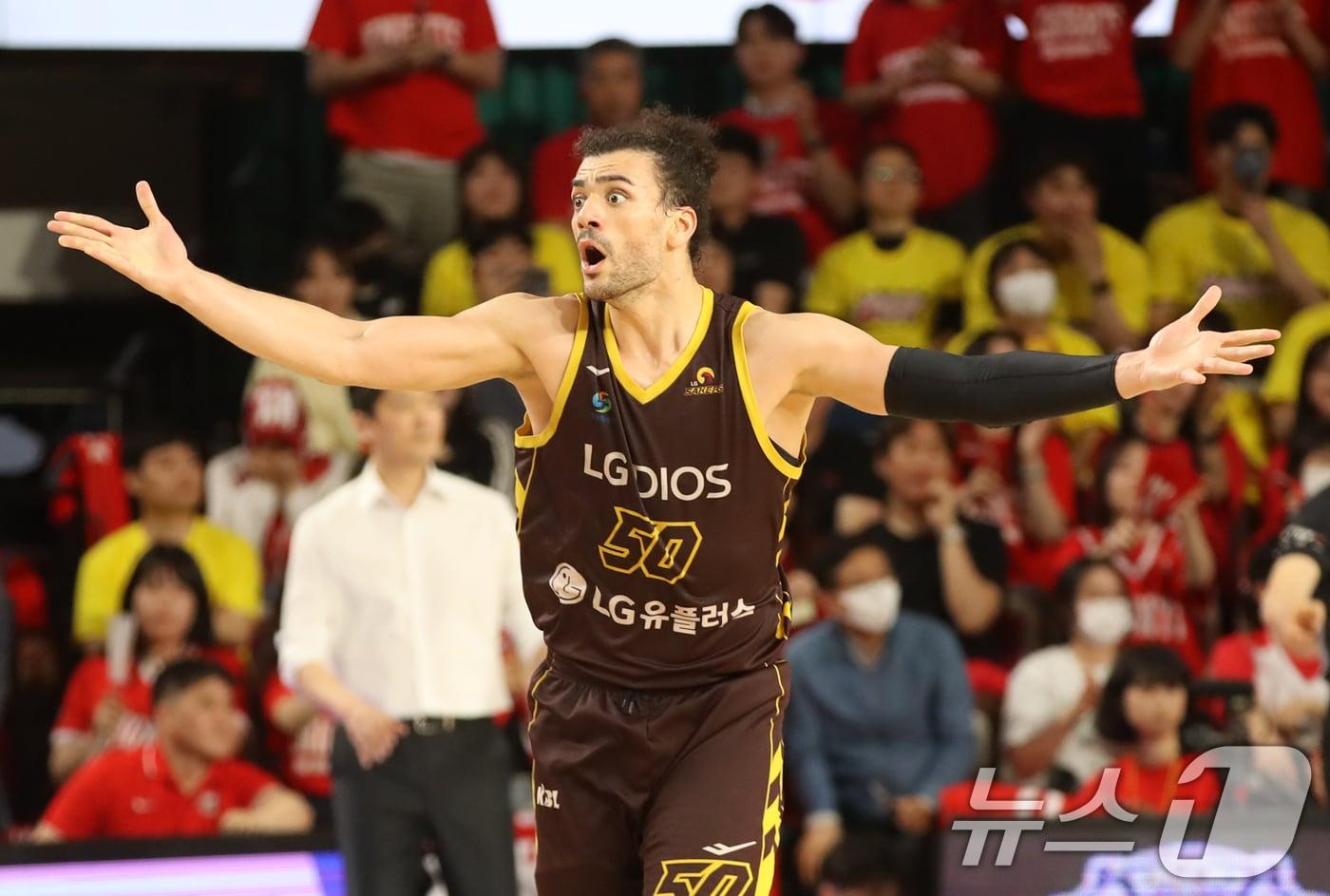 창원 LG 아셈 마레이. /뉴스1 DB ⓒ News1 윤일지 기자