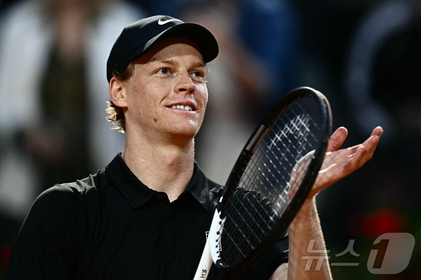 테니스 세계 1위 신네르. ⓒ AFP=뉴스1