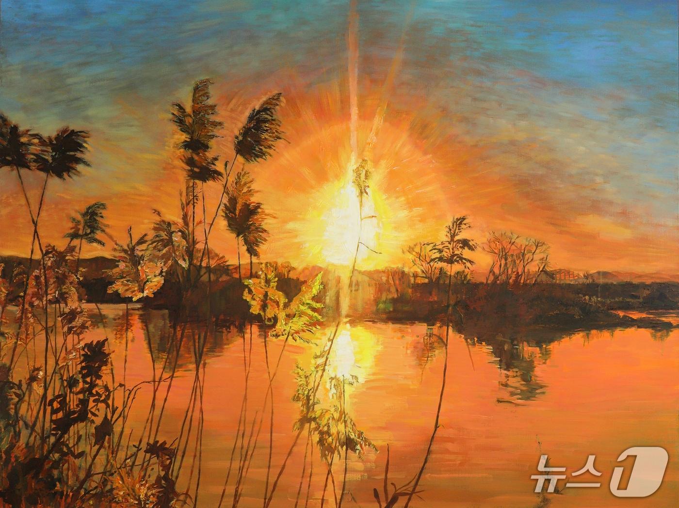 본문 이미지 - 하미선 작가 &#39;1월1일의 일출&#39; 작품.&#40;대구 달성문화재단.재판매 및 DB 금지&#41;