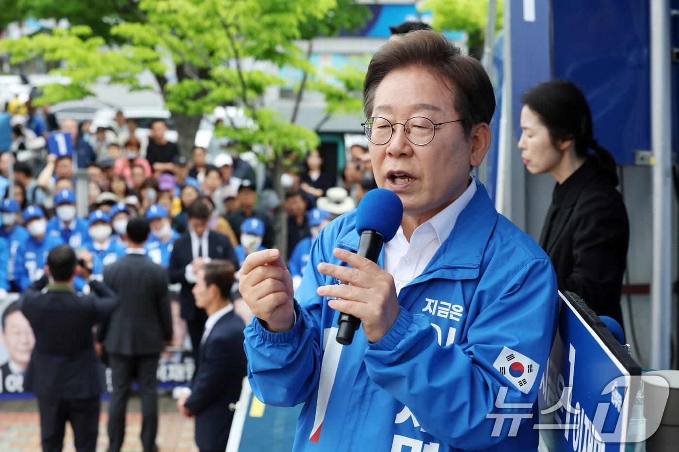 이재명 더불어민주당 대통령 후보/뉴스1