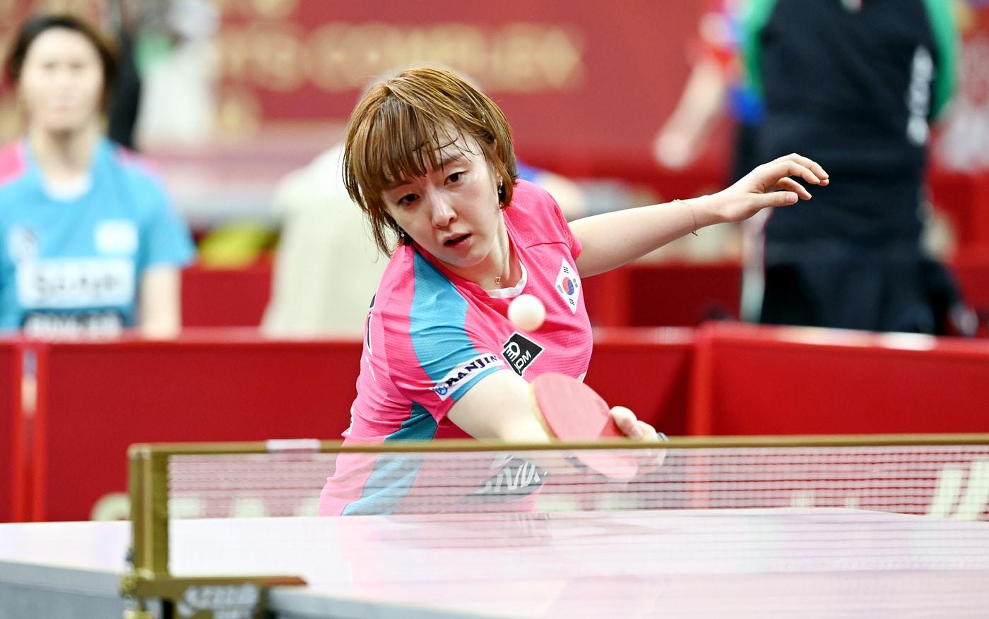  한국 탁구국가대표팀의 서효원&#40;대한탁구협회 제공&#41; 