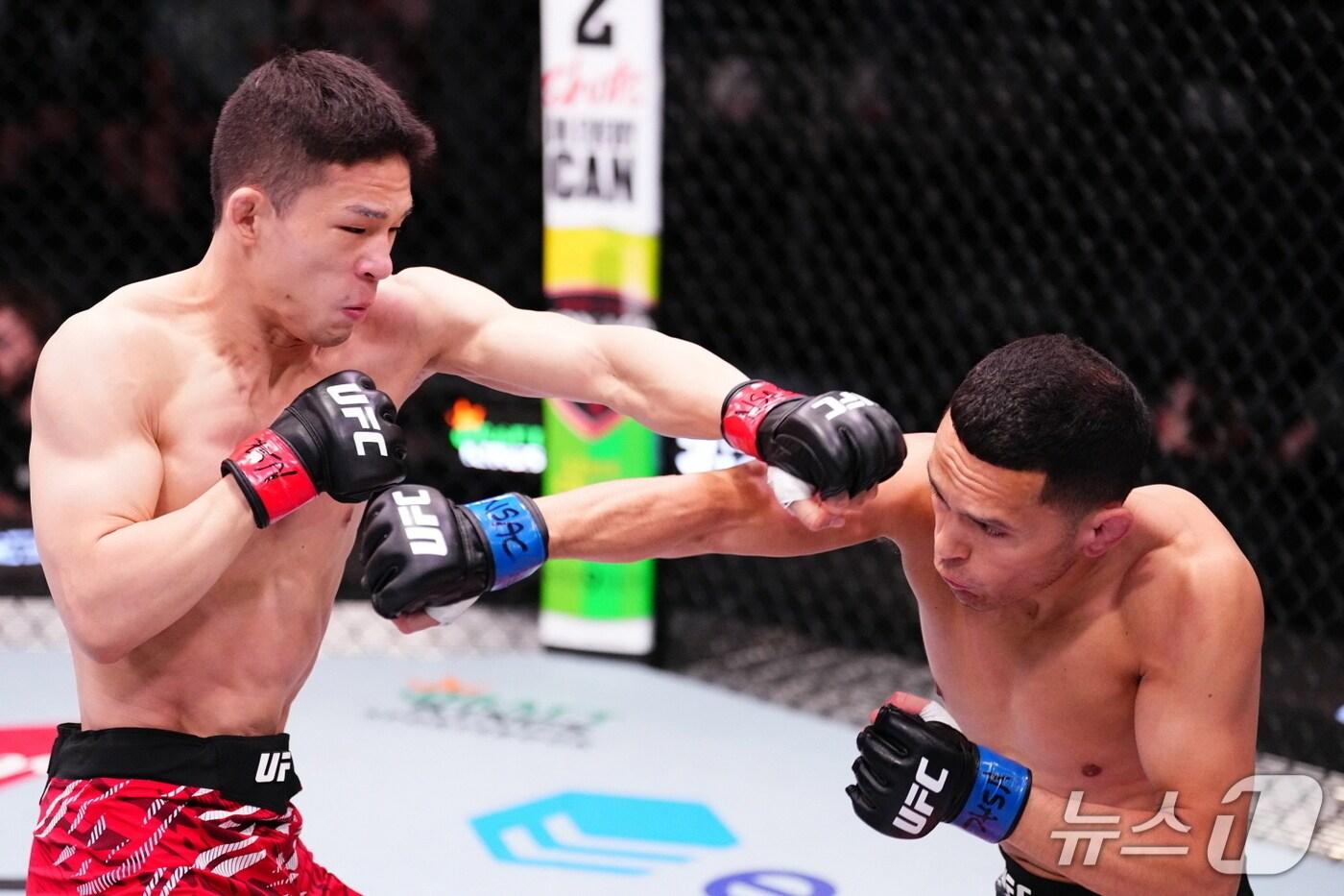 박현성이 UFC 복귀전서 승리를 거뒀다. &#40;UFC 제공&#41;