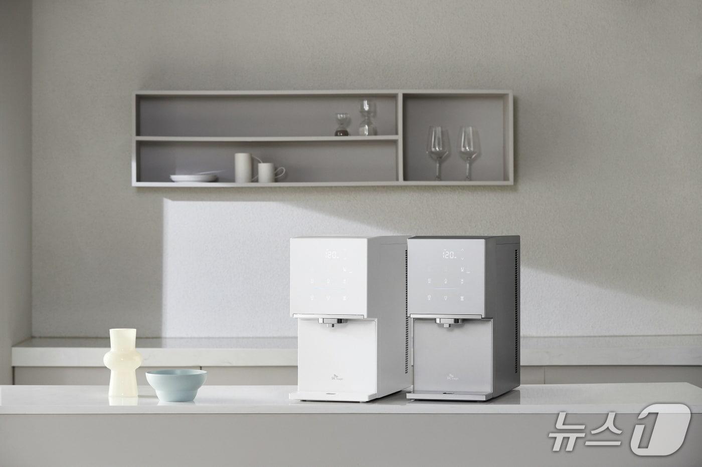 원코크 플러스 얼음물 정수기 제품 연출 이미지 (SK매직 제공)