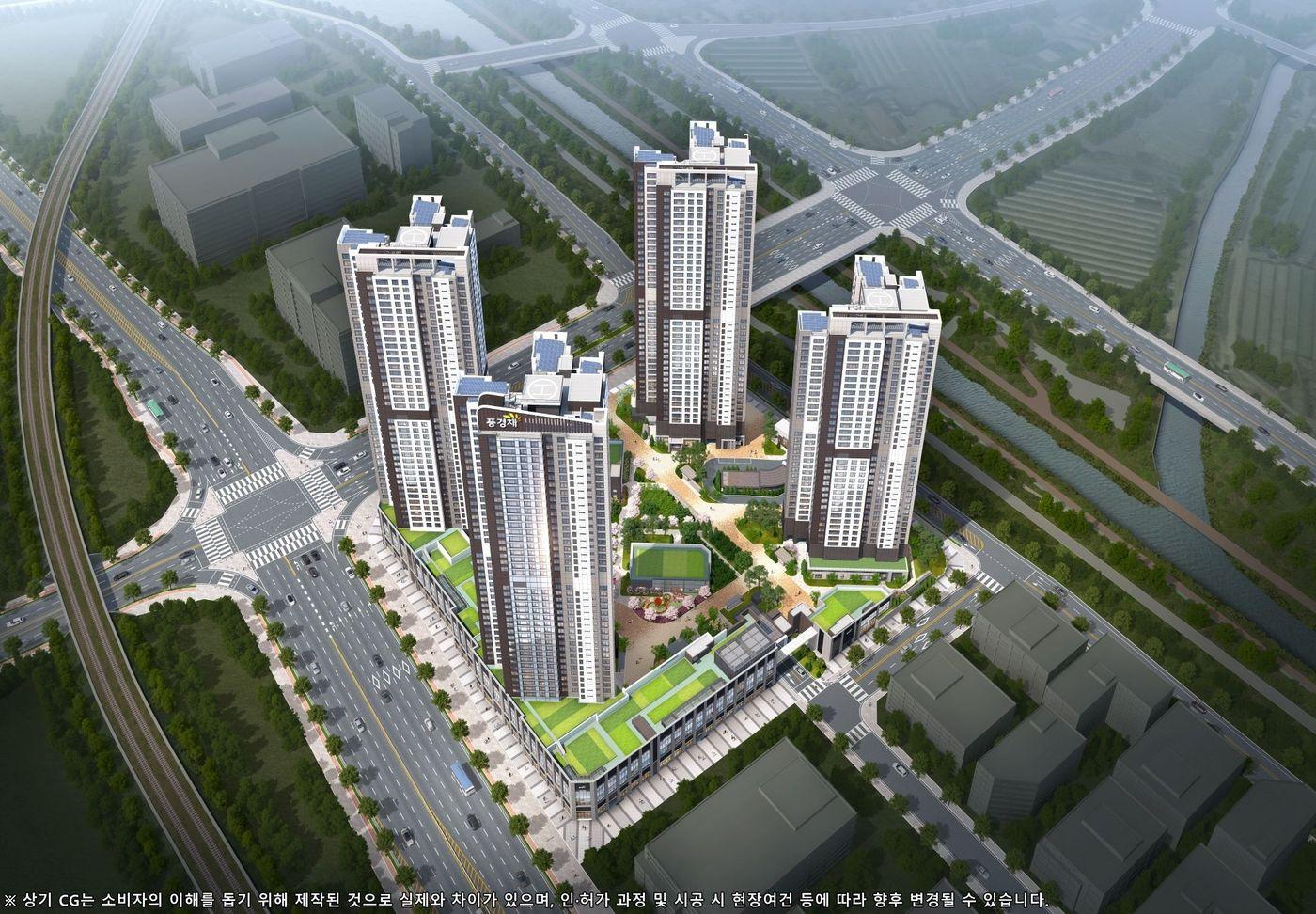 제일건설 양주역 제일풍경채 위너스카이 조감도.(제일건설 제공)