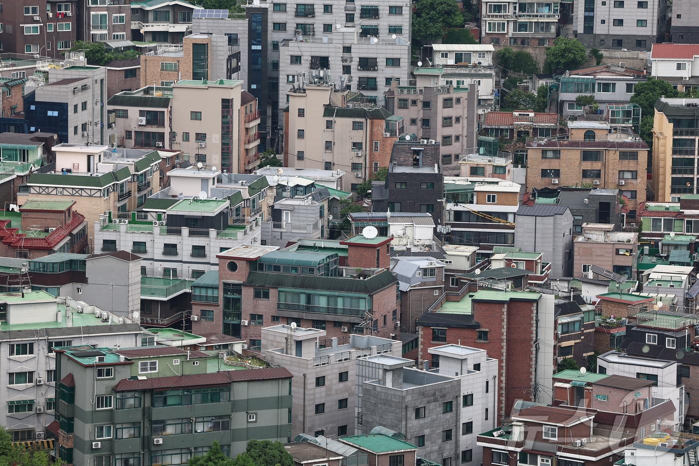 서울 시내 빌라 밀집지역. /뉴스1 ⓒ News1 김도우 기자