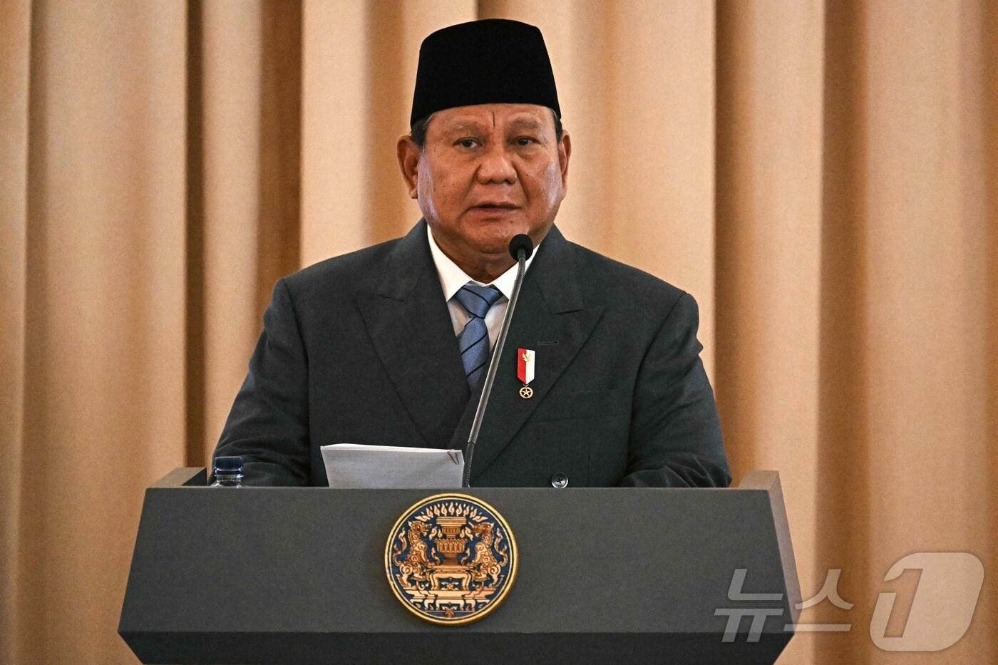 프라보워 수비안토 인도네시아 대통령 <자료사진> ⓒ AFP=뉴스1 ⓒ News1 최종일 선임기자