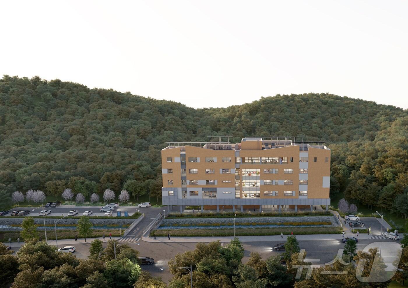 과천시립요양원 조감도.(과천시 제공)