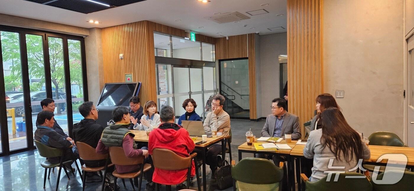 강원 춘천시, 한림대, 송곡대, 상인회 실무회의.(춘천시 제공, 재판매 및 DB금지)