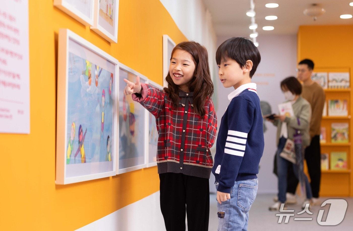 본문 이미지 - 현대해상 어린이 미술 전시회/사진제공=현대해상