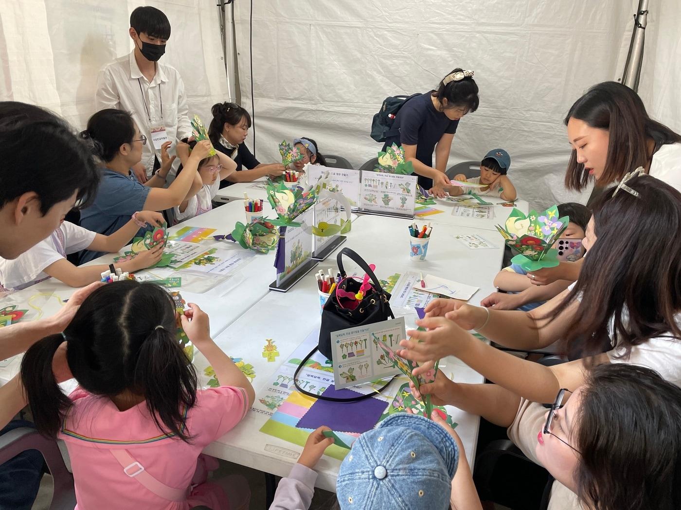 본문 이미지 - 국립한글박물관 체험 행사 자료사진