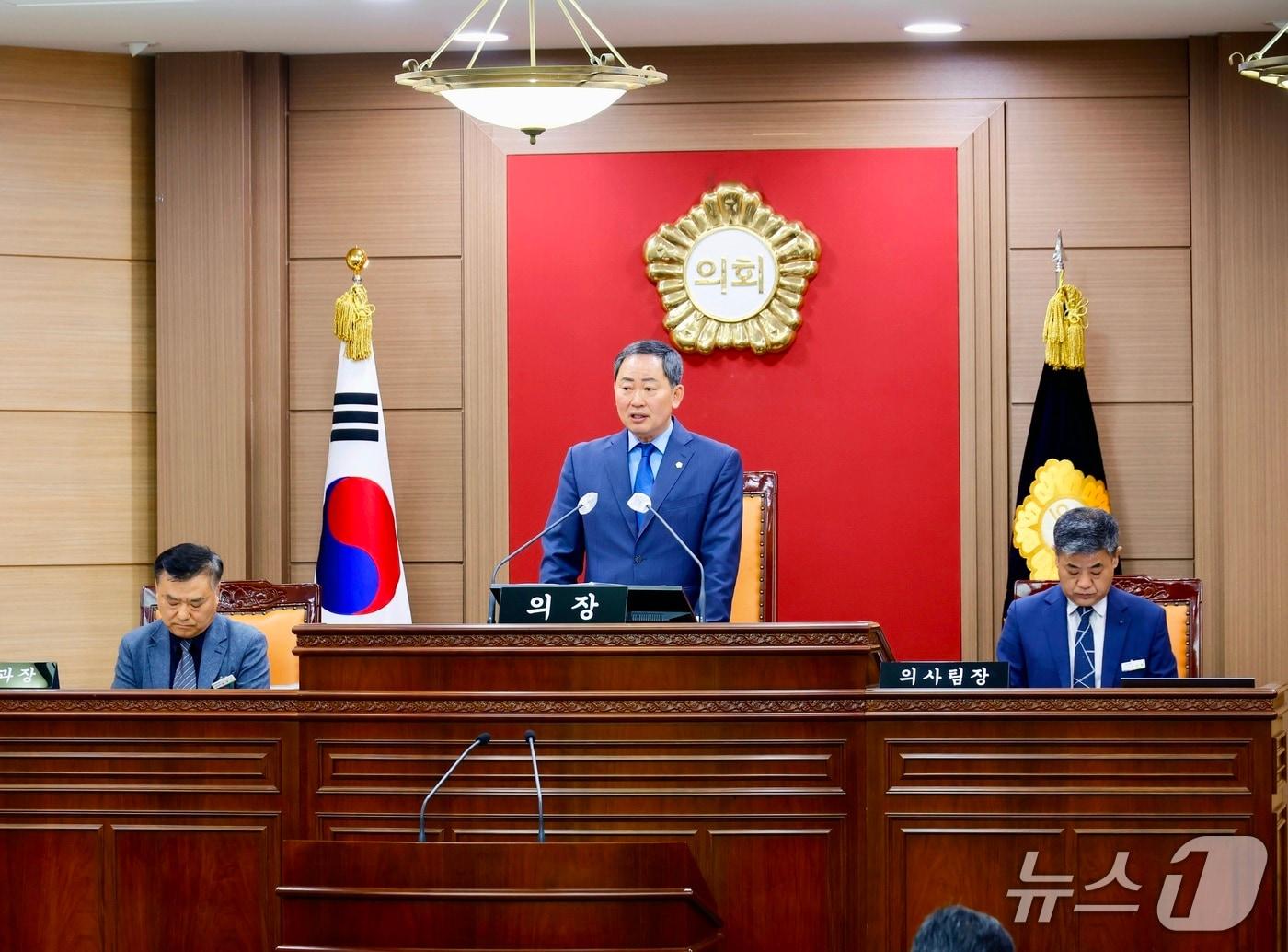 본문 이미지 - 2일 전북자치도 임실군의회가 임시회 제2차 본회의를 열고 폐회했다.(의회제공. 재판매 및 DB금지)2025.5.2/뉴스1