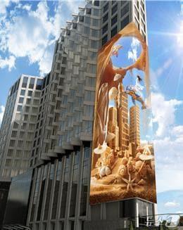 본문 이미지 - 그랜드조선부산 옥외 광고판(해운대구청 제공. 재판매 및 DB 금지)