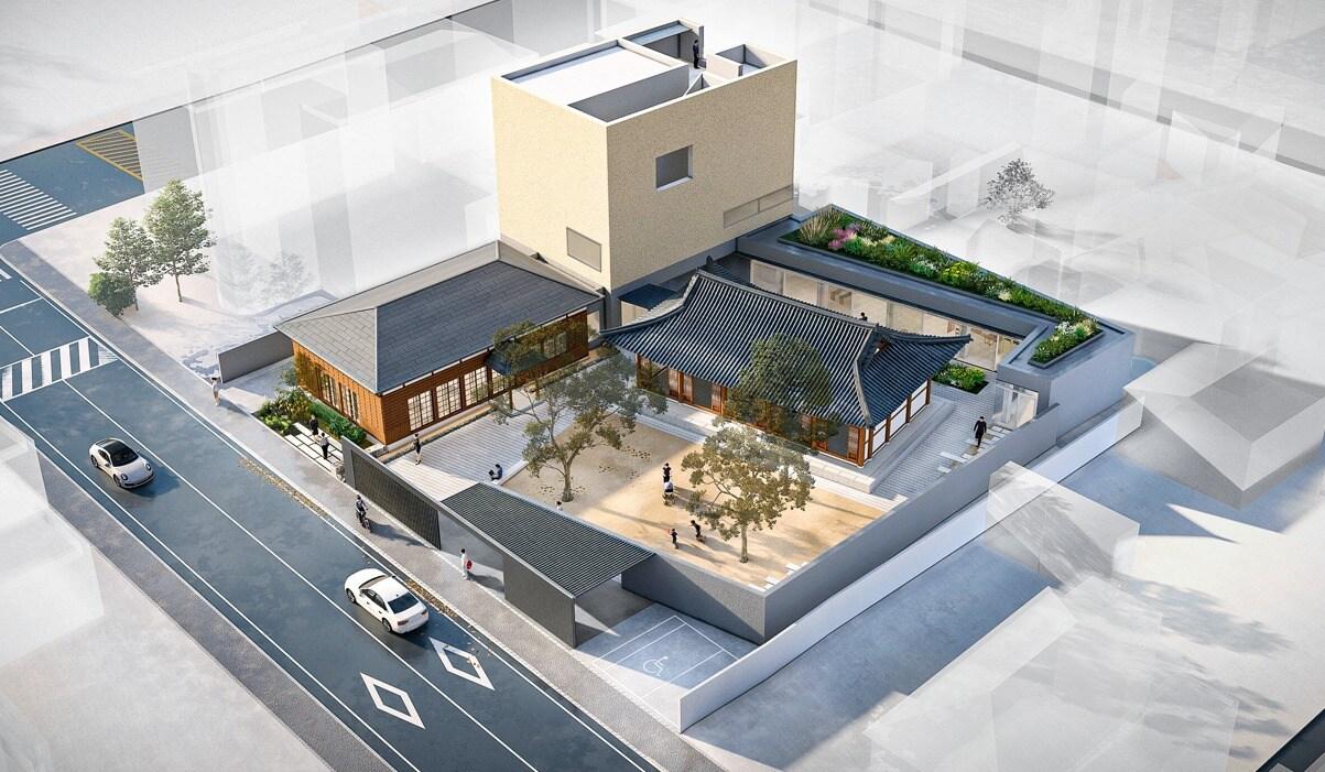 본문 이미지 - 주기철 목사 수난기념관 조감도