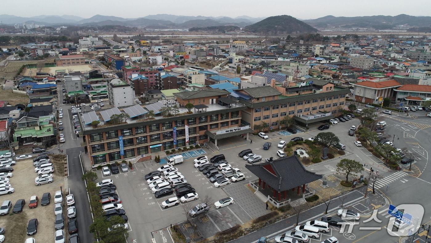 본문 이미지 - 부여군청 전경./뉴스1