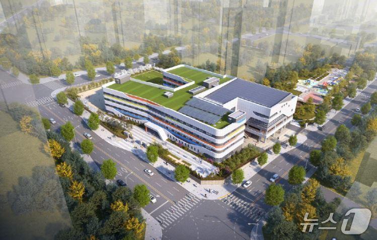 본문 이미지 - 내손중고등학교 조감도(군포의왕교육지원청 제공) 