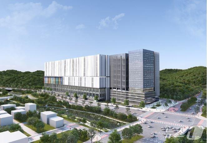 본문 이미지 - 동탄2 유통3부지에 추진 중인 물류단지 조감도(네이버 블로그 캡처)