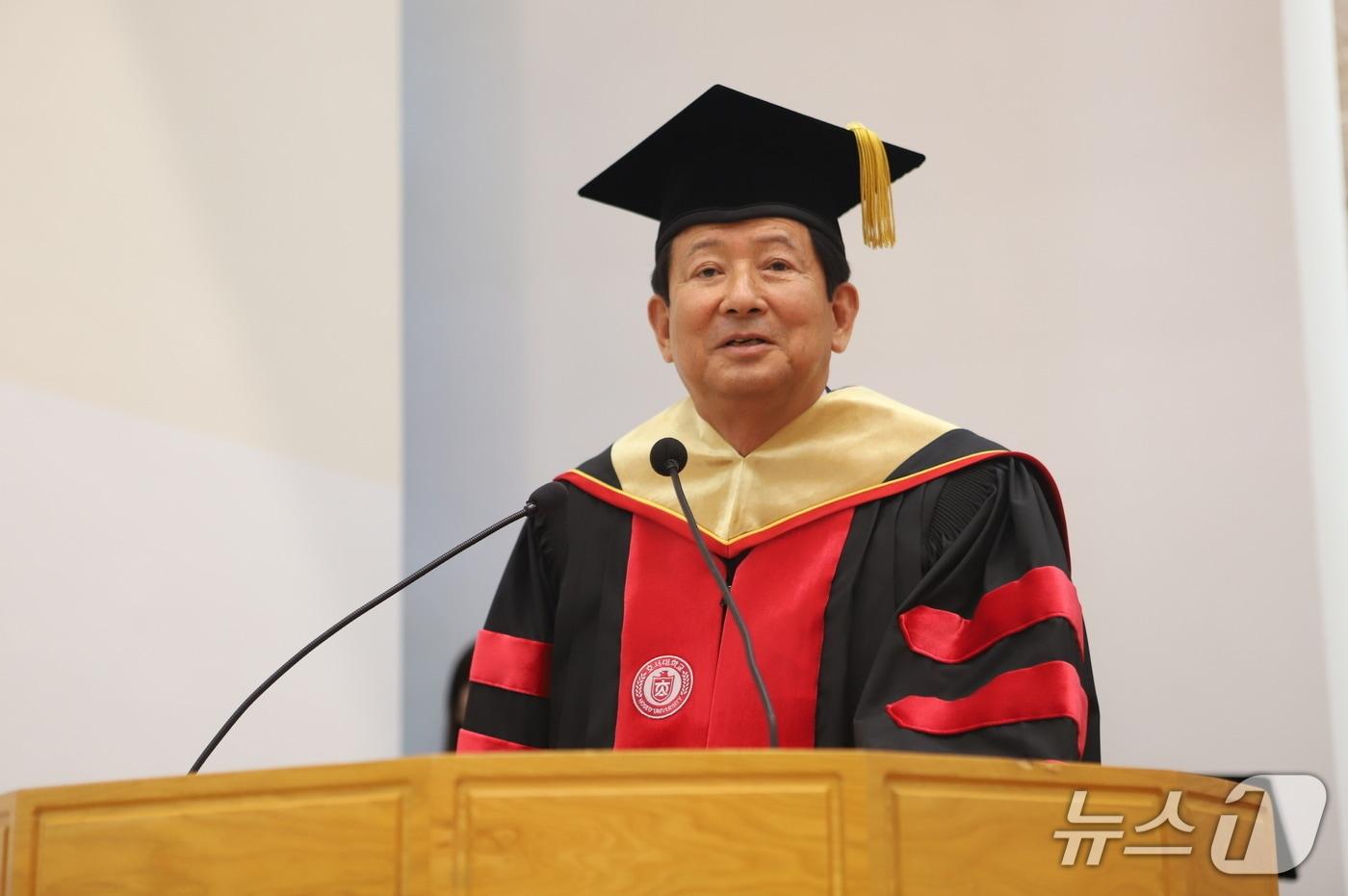 강승구 케이원전자 회장.(호서대 제공. 재판매 및 DB금지)