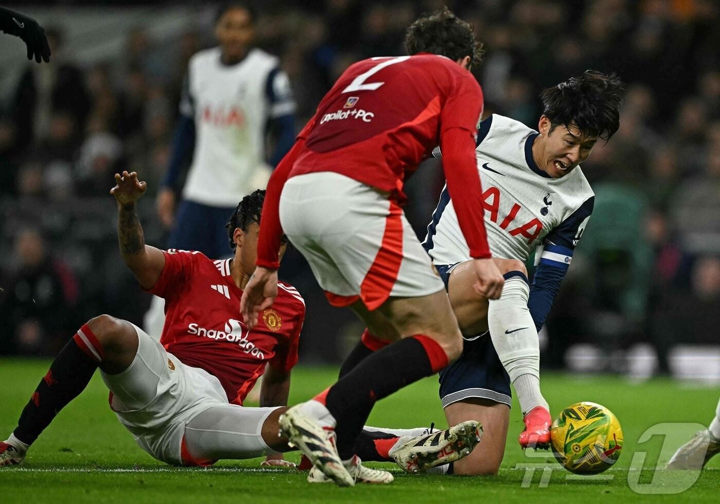 토트넘과 맨체스터 유나이티드가 구단의 운명을 놓고 유럽축구연맹&#40;UEFA&#41; 유로파리그 결승전을 치른다. ⓒ AFP=뉴스1