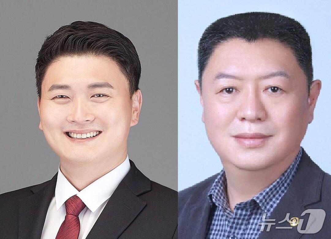 본문 이미지 - 김동현 대구 중구의회 의장(왼쪽)과 김오성 중구의원(재판매 및 DB 금지)