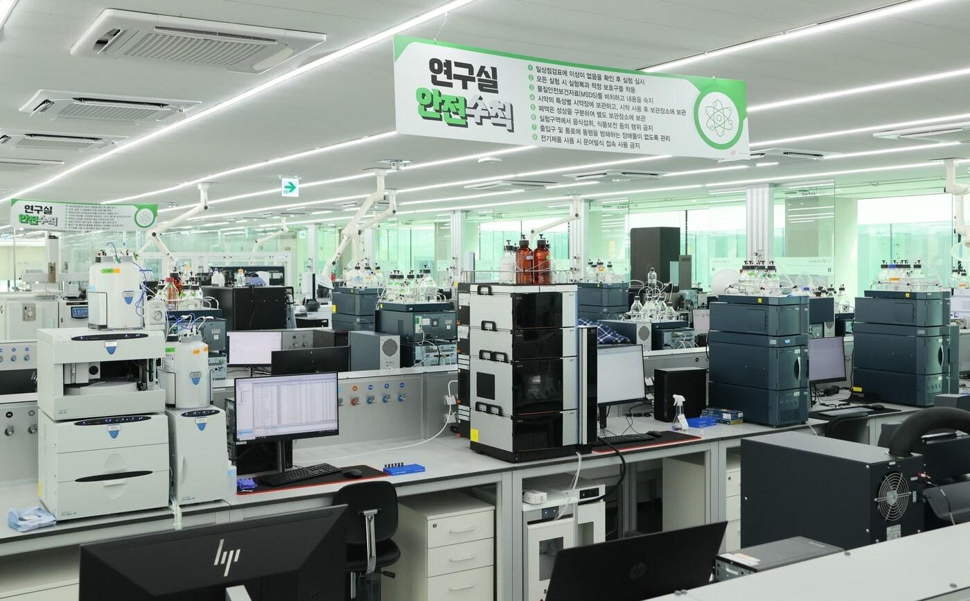 대상이노파크 분석 연구실 전경.(대상 제공)