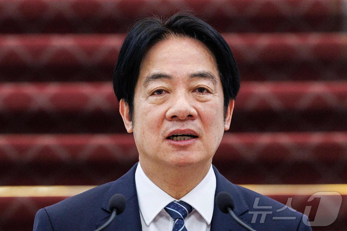 라이칭더 대만 총통. 2025.05.21 ⓒ AFP=뉴스1 ⓒ News1 우동명 기자