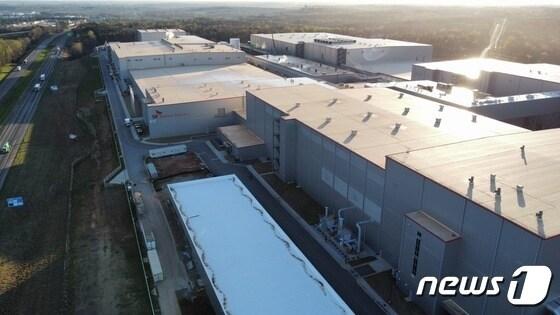 본문 이미지 - SK온 미국 조지아주 공장 전경.(SK온 제공)   