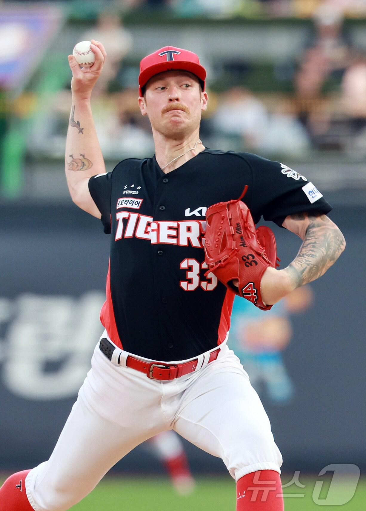 본문 이미지 - KIA 타이거즈 아담 올러. /뉴스1 DB ⓒ News1 김진환 기자