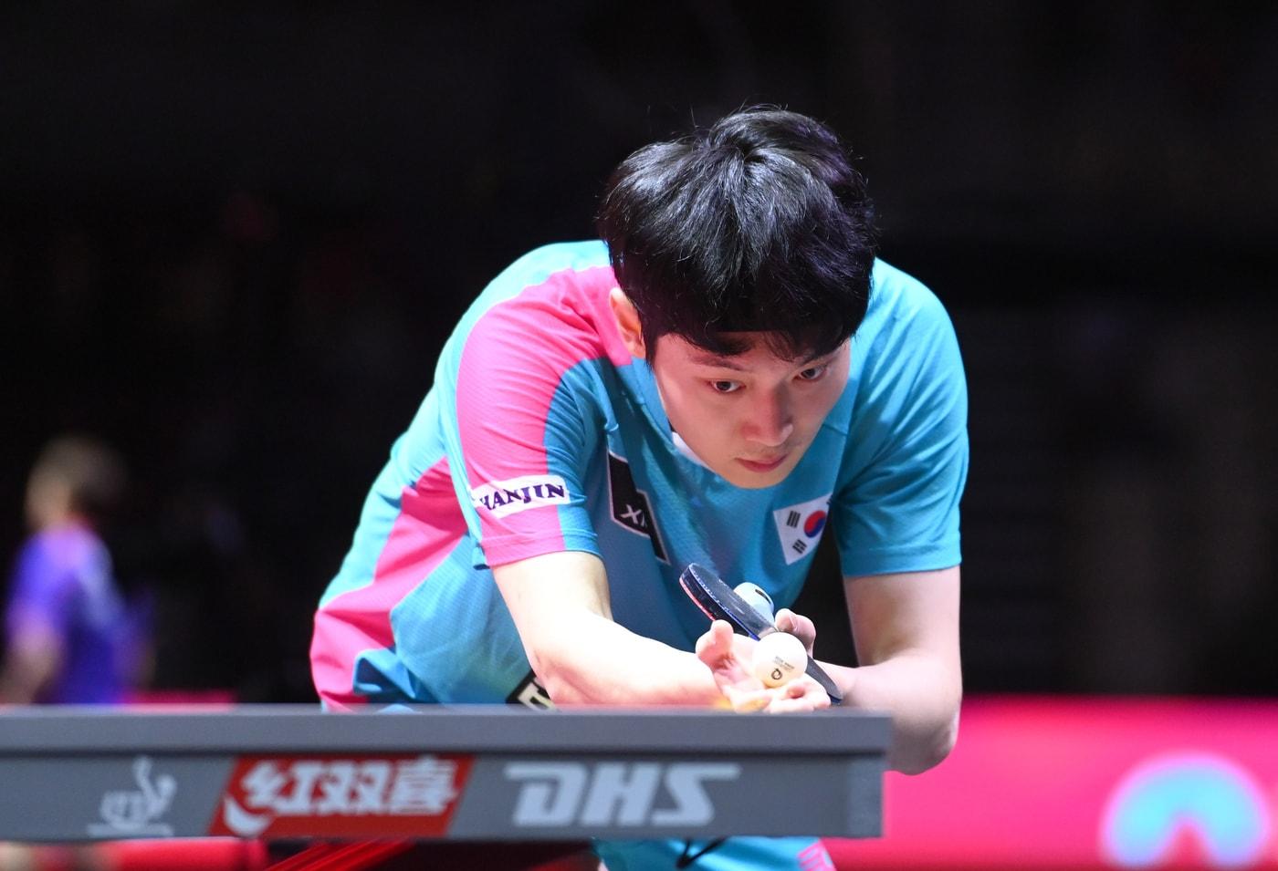 본문 이미지 - 서브를 하는 조대성(대한탁구협회 제공) 