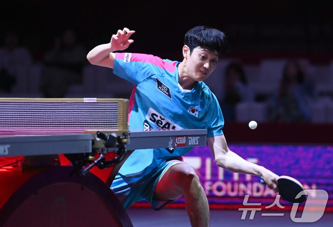 한국탁구대표팀의 조대성 2025.5.21/뉴스1 ⓒ News1 사진공동취재단