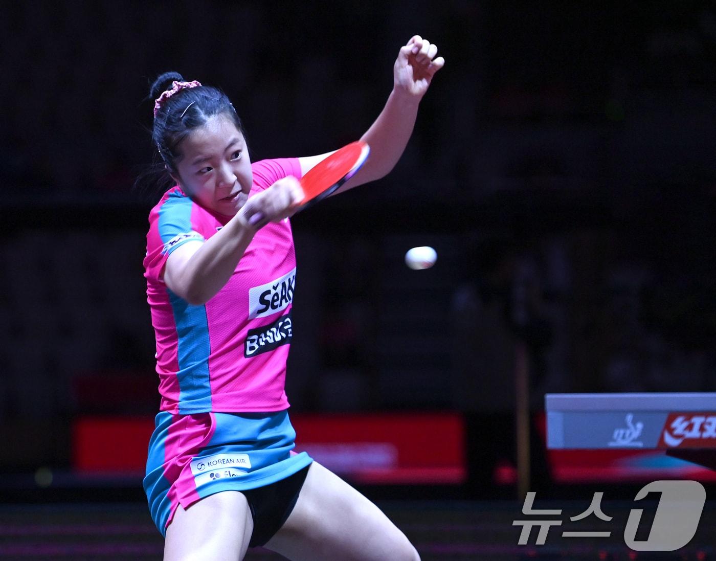 본문 이미지 - 여자 탁구 간판 신유빈./뉴스1