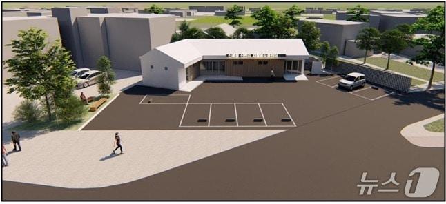 본문 이미지 - 춘천시, ‘실내형’ 거점 분리배출 시설 조감도.(춘천시 제공, 재판매 및 DB금지)