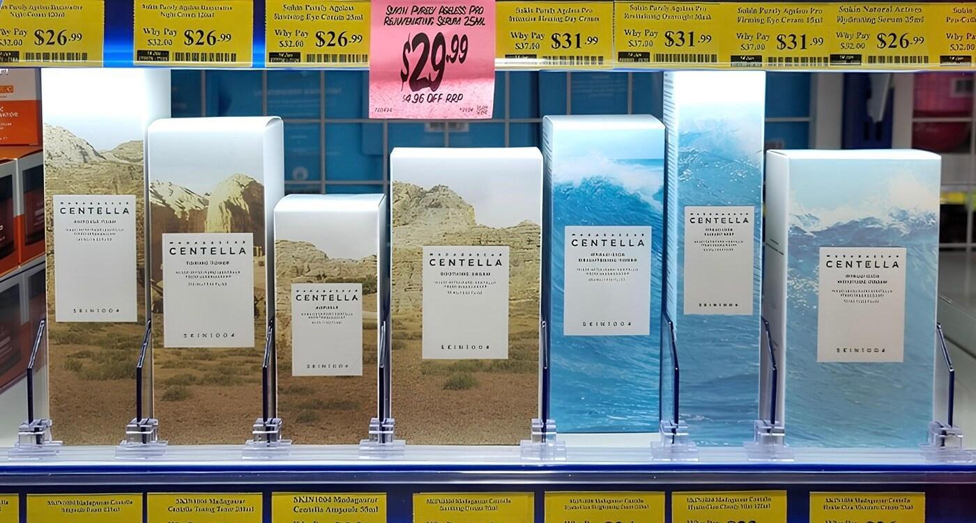 스킨1004 호주 케미스트 웨어하우스 입점 이미지. (스킨1004제공)