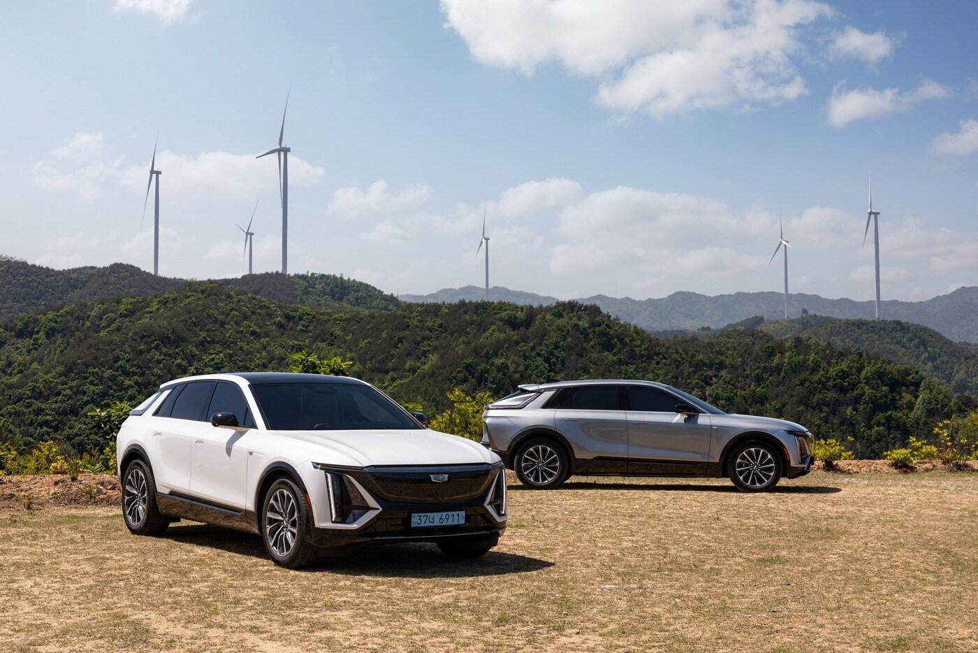 캐딜락 전기 스포츠유틸리티차(SUV) '리릭'<자료사진>(GM 한국사업장 제공).