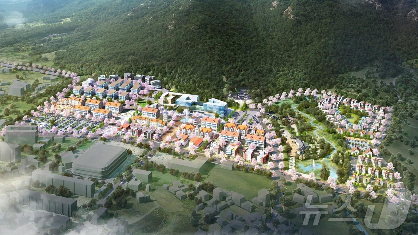 영암군 영암읍 교동지구 개발 조감도 (영암군 제공. 재판매 및 DB금지) /뉴스1 