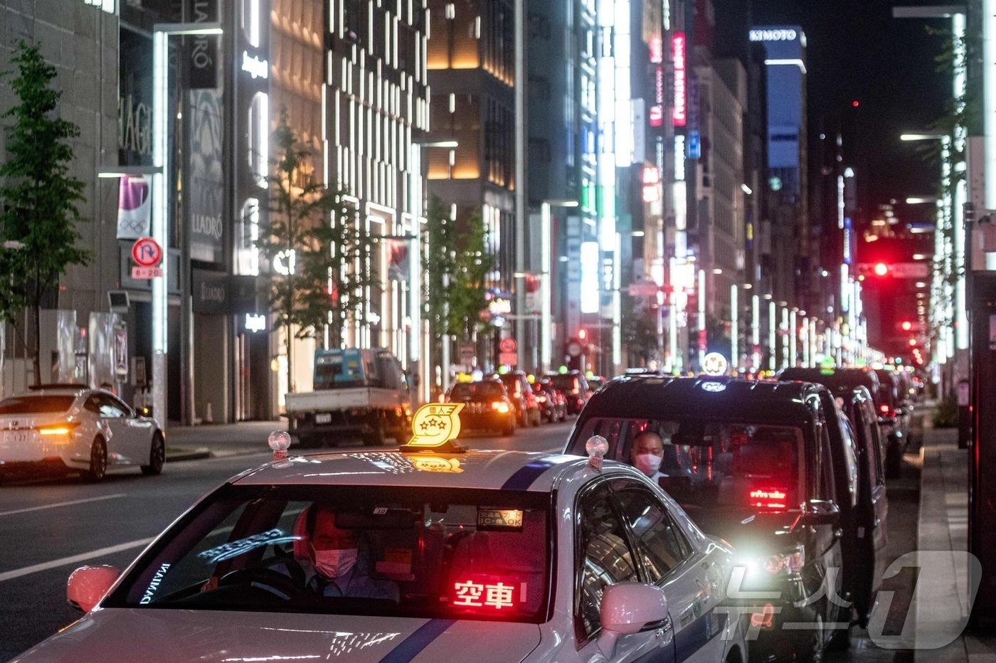 일본의 택시 ⓒ AFP=뉴스1