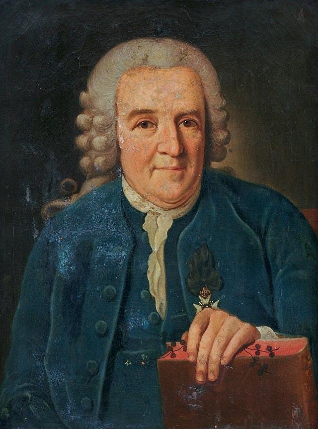 본문 이미지 - 칼 폰 린네. (출처: Magnus Hallman, 1774, Public domain, via Wikimedia Commons)