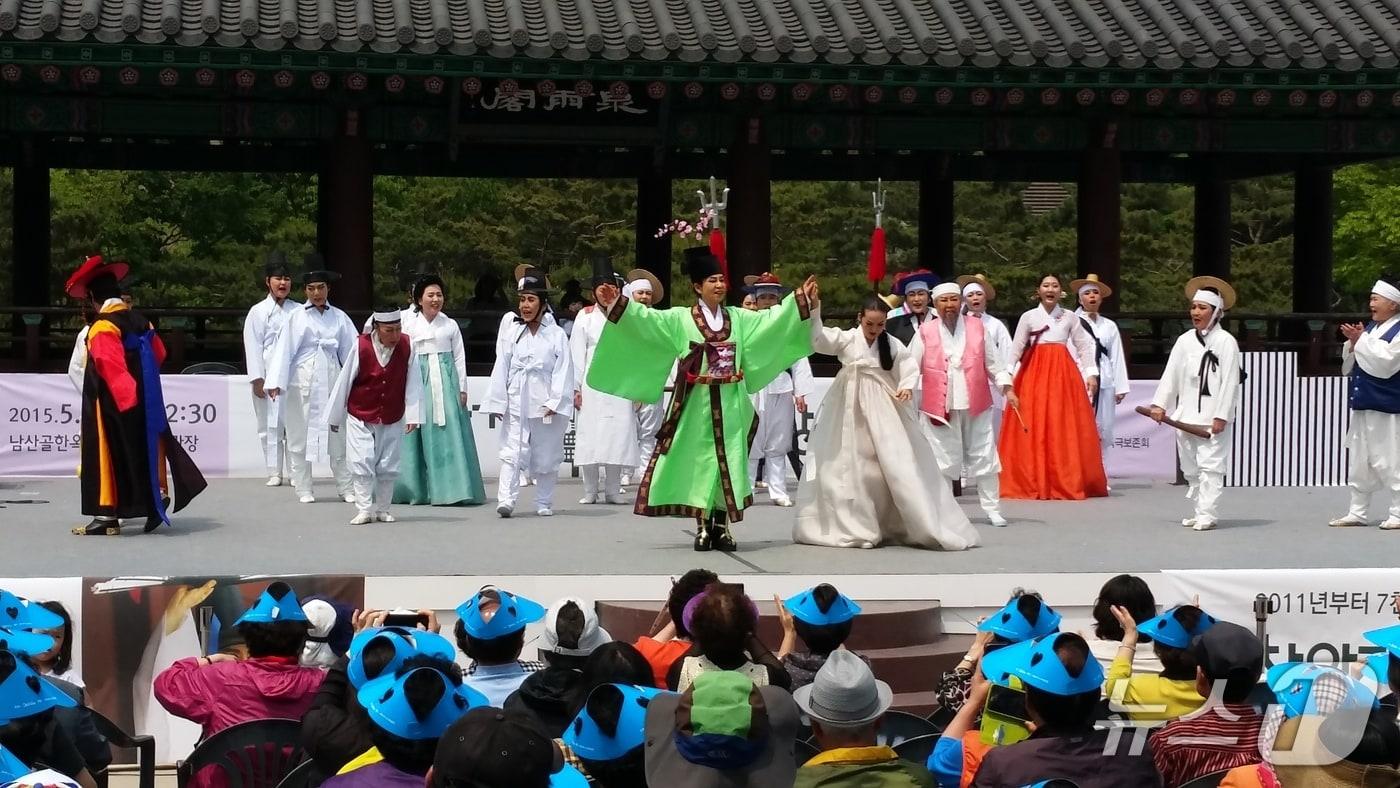 본문 이미지 - 서울시 무형문화유산 판소리 공연.(서울시 제공)