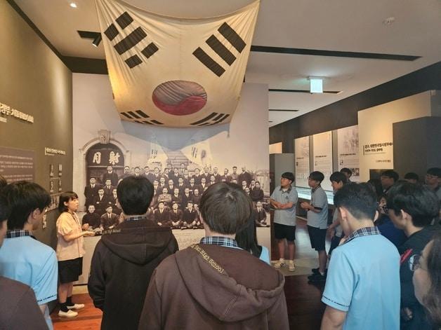 본문 이미지 - 독립운동사 교육주간 운영 모습.(충북교육청 제공. 재판매 및 DB금지)/뉴스1