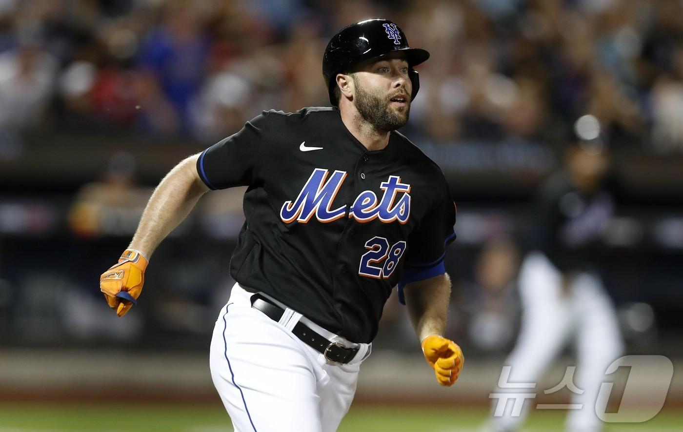 메츠 시절 다린 러프. ⓒ AFP=뉴스1