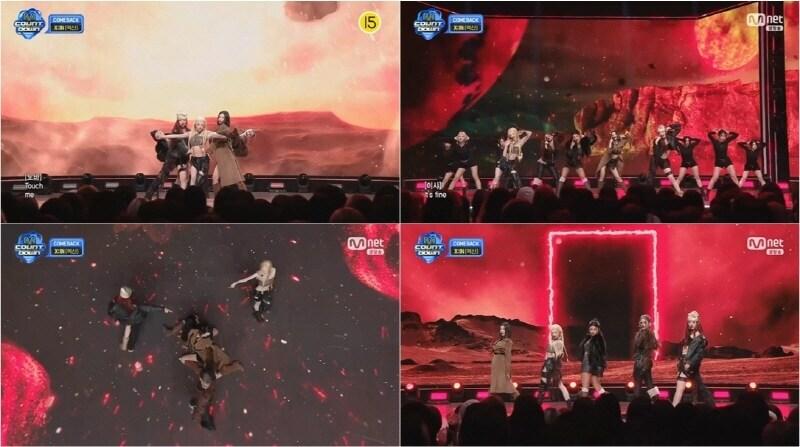 본문 이미지 - 엠넷 '엠카운트다운' 방송 화면 갈무리