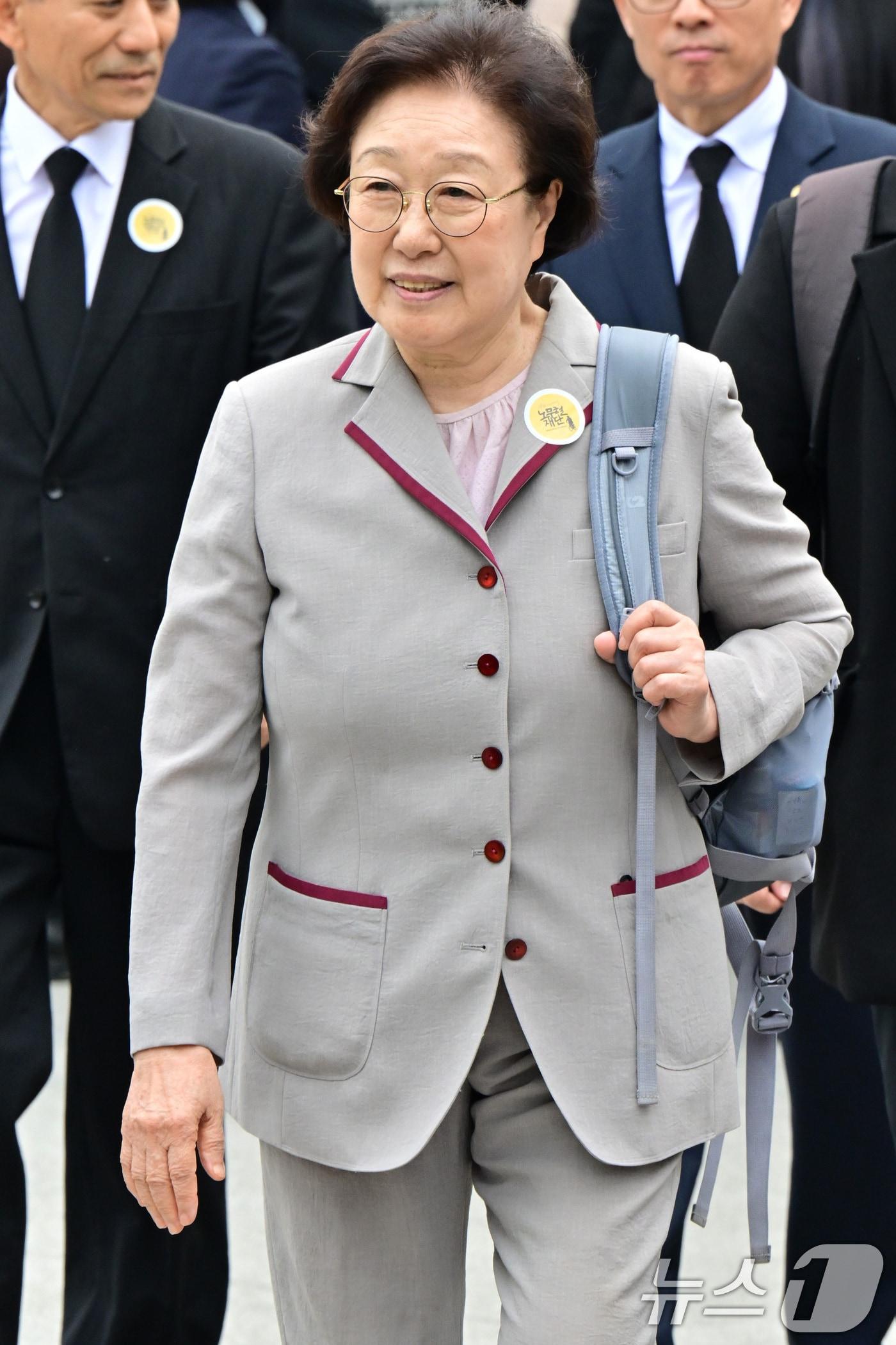 본문 이미지 - 한명숙 전 국무총리. &#40;자료사진&#41; 2025.5.23/뉴스1 ⓒ News1 이재명 기자