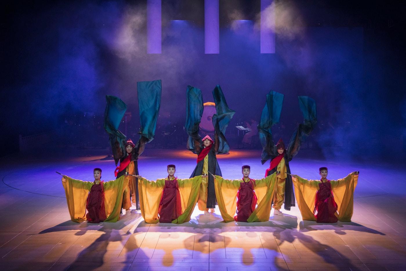 본문 이미지 - 국립국악원 무용단의 '상선약수' 중 승무 공연(국립국악원 제공)