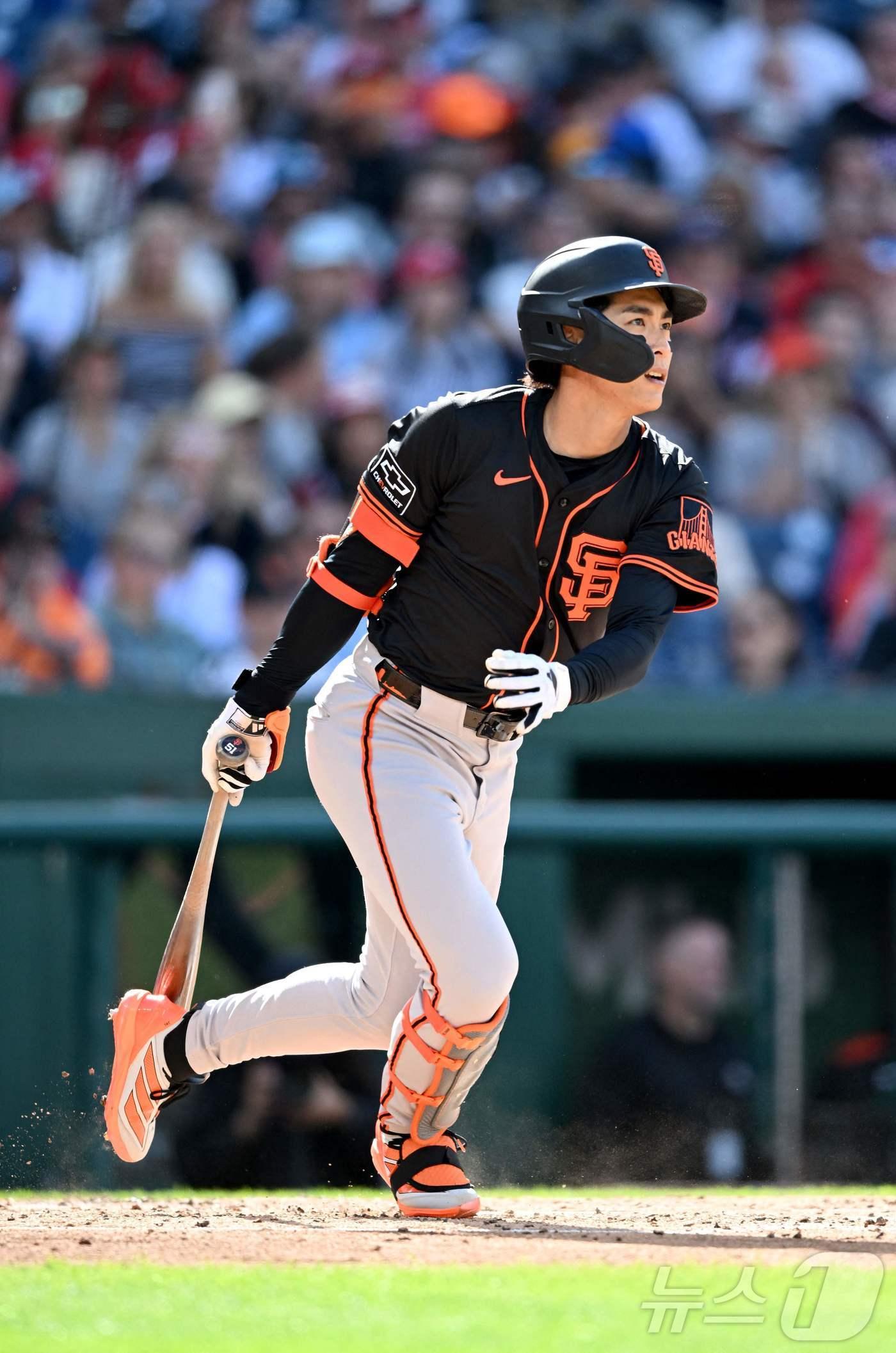 본문 이미지 - MLB 샌프란시스코 이정후. ⓒ AFP=뉴스1