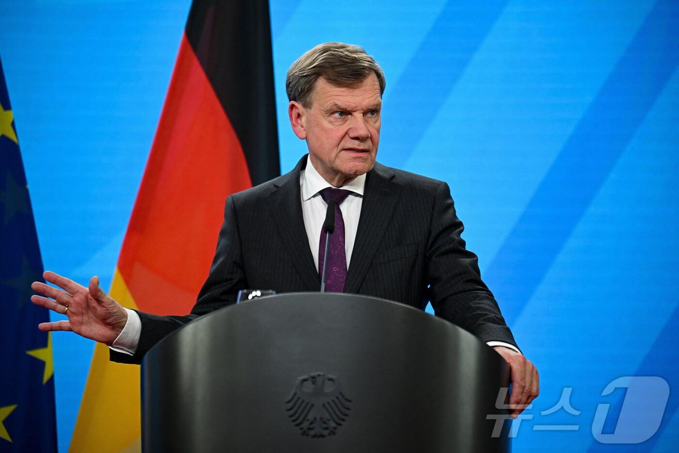 요한 바데풀 독일 외무장관. ⓒ 로이터=뉴스1