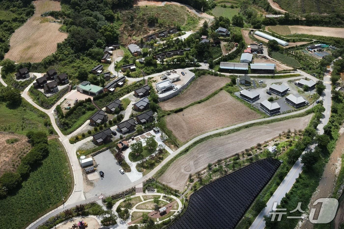 군북면 아토피자연치유마을 전경(금산군 제공.재판매 및 DB금지)/뉴스1
