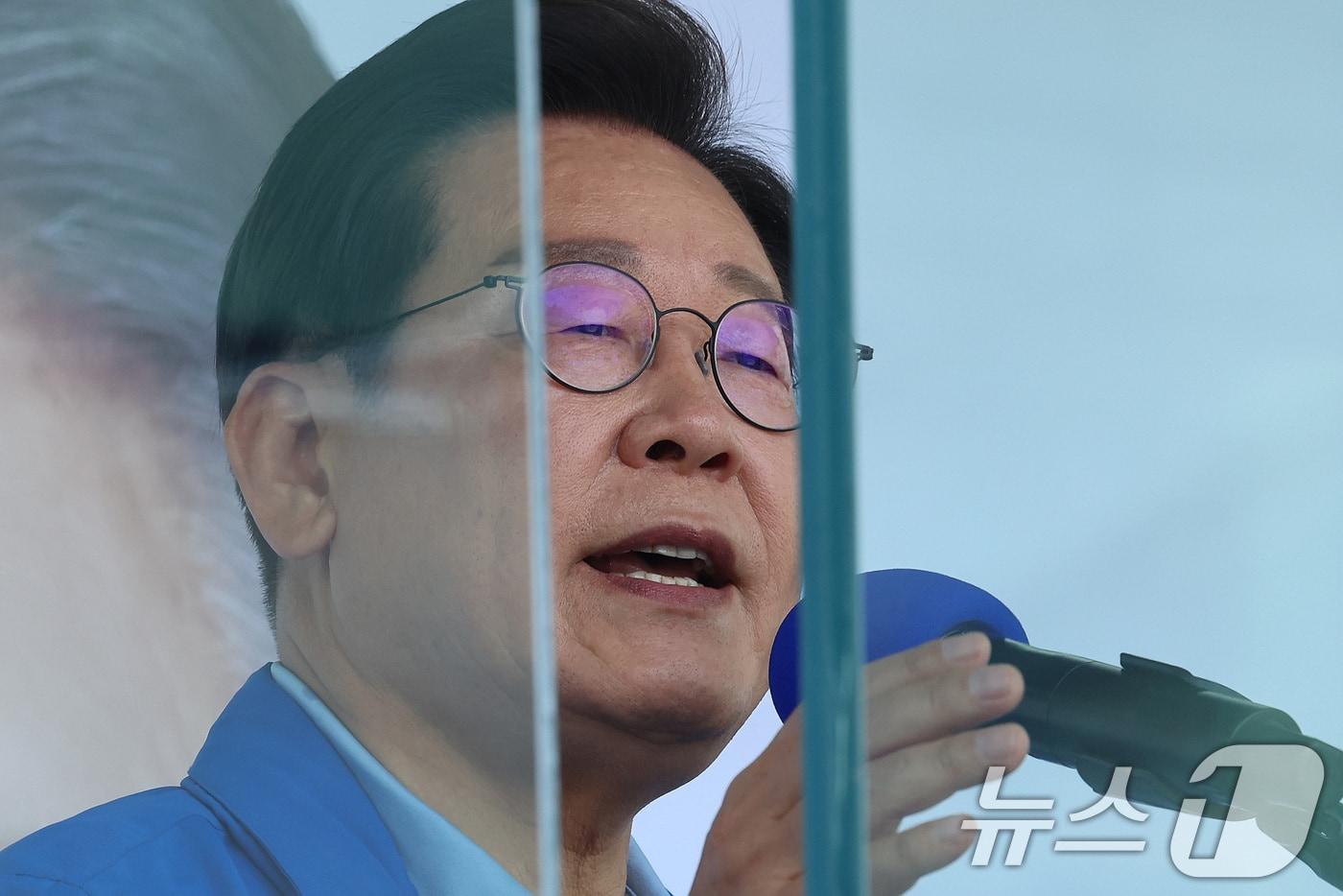 이재명 더불어민주당 대통령 선거 후보. &#40;공동취재&#41; 2025.5.26/뉴스1 ⓒ News1 안은나 기자